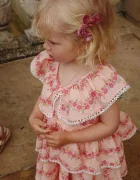 Konges Sløjd Детска памучна рокля BELLA FRILL DRESS GOTS