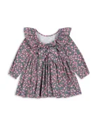 Konges Sløjd Детска памучна рокля CIANNA LS BOW DRESS GOTS