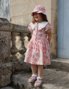 Konges Sløjd Детска памучна рокля COEUR COLLAR DRESS GOTS