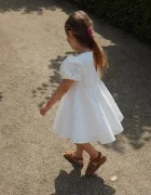 Konges Sløjd Детска памучна рокля GLAISE DRESS GOTS
