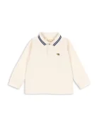 Konges Sløjd Детска памучна тениска с яка FLORIAN LS POLO GOTS