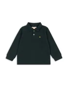 Konges Sløjd Детска памучна тениска с яка FLORIAN LS POLO GOTS