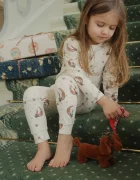 Konges Sløjd Детска пижама BASIC BLOUSE/PANTS SET GOTS