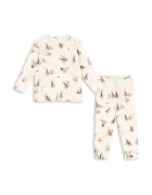Konges Sløjd Детска пижама BASIC BLOUSE/PANTS SET GOTS