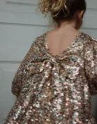 Konges Sløjd Детска рокля LILA SEQUINS BOW DRESS