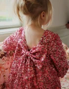 Konges Sløjd Детска рокля LILA SEQUINS BOW DRESS
