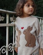 Konges Sløjd Детска рокля с вълна ELI KNIT DRESS