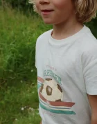Konges Sløjd Детска тениска с лен ERA TEE OCS