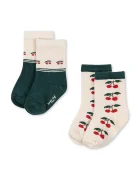 Konges Sløjd Детски чорапи 2 PACK JAQUARD SOCKS (2 чифта)