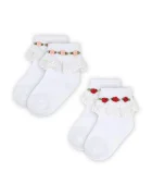 Konges Sløjd Детски чорапи 2 PACK LACE SOCKS (2 чифта)