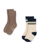 Konges Sløjd Детски чорапи 2 PACK RIB SOCKS (2 чифта)