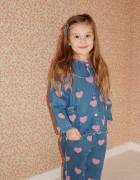 Konges Sløjd Детски дънки MAGOT FRILL PANTS GOTS