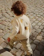 Konges Sløjd Детски елек JODY TEDDY VEST GRS в бежово KS103481
