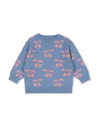Konges Sløjd Детски памучен пуловер LAPIS KNIT SWEATER GOTS