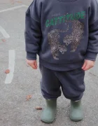 Konges Sløjd Детски памучен суитчър LOU SWEAT SHIRT OCS
