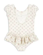 Konges Sløjd Детски цял бански MALTI SWIMSUIT GRS в бежово KS104980