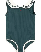 Konges Sløjd Детски цял бански SAILOR SWIMSUIT GRS в зелено KS105068
