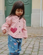 Konges Sløjd Детско памучно яке NOLA SEQUIN SHIRT JACKET GOTS