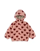 Konges Sløjd Детско яке JODY TEDDY HOODIE GRS