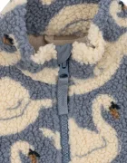 Konges Sløjd елек за деца от полар JODY TEDDY VEST GRS син KS105722
