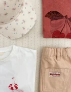 Konges Sløjd ежедневен комплект за деца от памук ITTY SET GOTS розов KS105424