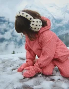 Konges Sløjd гащеризон за деца NOHR SNOWSUIT PRINT розов KS105750