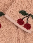 Konges Sløjd гащеризон за деца от полар JODY TEDDY ONESIE GRS розов KS105721