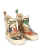 Konges Sløjd гумени ботуши за деца ROI PRINTED RAIN BOOT многоцветни KS105766