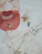 Konges Sløjd Играчка (плюшена) за деца от памук SLEEPY RABBIT бежова KS106230