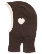 Konges Sløjd качулка за деца от вълна COLLETTE BALACLAVA кафява KS103459