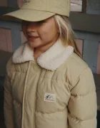 Konges Sløjd капитонирано яке за деца ALPI COLLAR JACKET GRS бежово KS105680