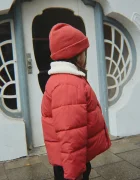Konges Sløjd капитонирано яке за деца ALPI COLLAR JACKET GRS розово KS105680