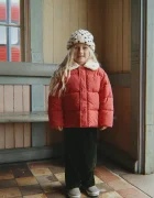 Konges Sløjd капитонирано яке за деца ALPI COLLAR JACKET GRS розово KS105680