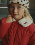 Konges Sløjd капитонирано яке за деца ALPI COLLAR JACKET GRS розово KS105680