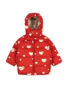Konges Sløjd капитонирано яке за деца NUKA JACKET GRS червено KS105752