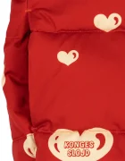 Konges Sløjd капитонирано яке за деца NUKA JACKET GRS червено KS105752