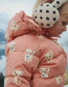Konges Sløjd капитонирано яке за деца NUKA JACKET GRS розово KS105752