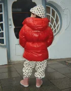 Konges Sløjd капитонирано яке за деца SEANNA JACKET GRS червено KS105770
