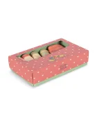 Konges Sløjd класически бикини за деца от памук с еластан BASIC 5 PACK GIRL UNDERPANTS GOTS 5 броя оранжеви KS105894