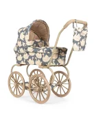 Konges Sløjd Количка за кукли за деца от памук MINNIE DOLL PRAM бяла KS106167