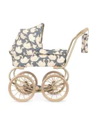 Konges Sløjd Количка за кукли за деца от памук MINNIE DOLL PRAM бяла KS106167