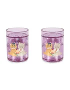 Konges Sløjd Комплект чаши за деца 2 PACK GLITTER CUPS виолетови KS105837
