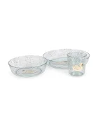 Konges Sløjd Комплект чинии за деца SPARKLY DINNER SET син KS106243