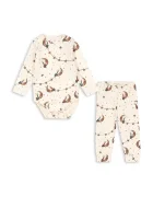 Konges Sløjd Комплект за бебета BASIC BODY/PANTS SET GOTS