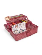 Konges Sløjd Комплект за игра за деца CREATIVE ART CADDY розов KS105960