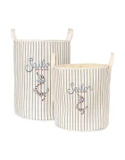 Konges Sløjd Кош за съхранение TOY STORAGE BAGS SET (2 броя)