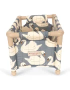 Konges Sløjd Легло за кукли за деца от памук DOLL TRAVEL BED синьо KS105972