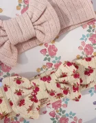 Konges Sløjd Лента MINNIE NEW BAMBI BONNET GOTS в розово KS103188