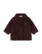 Konges Sløjd палто от еко пух за деца CALIN COAT GRS кафяво KS106404