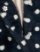 Konges Sløjd палто от еко пух за деца FUZZIE COAT GRS тъмносиньо KS106477